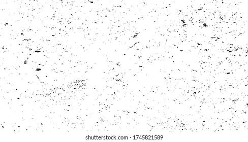 Scratched Grunge Urban Background Texture Vector. Dust Overlay Distress Grainy Grungy Effect. Distressed Backdrop Vector Illustration. Isolated Black on White Background. EPS 10.