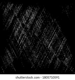 Scratched Grunge Urban Background Texture Vector. Dust Overlay Distress Grainy Grungy Effect. Distressed Backdrop Vector Illustration. Isolated Black on White Background. EPS 10.
