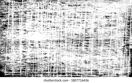 Scratched Grunge Urban Background Texture Vector. Dust Overlay Distress Grainy Grungy Effect. Distressed Backdrop Vector Illustration. Isolated Black on White Background. EPS 10.