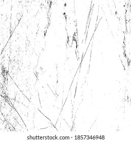 Scratched Grunge Urban Background Texture Vector. Dust Overlay Distress Grainy Grungy Effect. Distressed Backdrop Vector Illustration. Isolated Black on White Background. EPS 10.