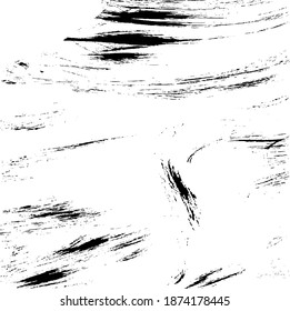 Scratched Grunge Urban Background Texture Vector. Dust Overlay Distress Grainy Grungy Effect. Distressed Backdrop Vector Illustration. Isolated Black on White Background. EPS 10.