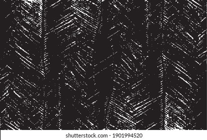 Schraffierte Grunge Urbaner Hintergrund Texturvektor. Staubüberlagerungen Nerven Grauscheffekt. Vektorgrafik-Hintergrundbild entdeckt. Einzeln Schwarz auf weißem Hintergrund. EPS10.