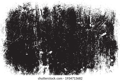 Scratched Grunge Urban Background Texture Vector. Dust Overlay Distress Grainy Grungy Effect. Distressed Backdrop Vector Illustration. Isolated Black on White Background. EPS 10.