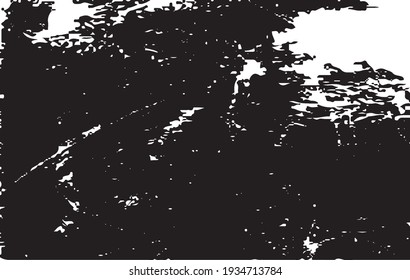 Scratched Grunge Urban Background Texture Vector. Dust Overlay Distress Grainy Grungy Effect. Distressed Backdrop Vector Illustration. Isolated Black on White Background. EPS 10.