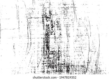 Scratched Grunge Urban Background Texture Vector. Dust Overlay Distress Grainy Grungy Effect. Distressed Backdrop Vector Illustration. Isolated Black on White Background. EPS 10.
