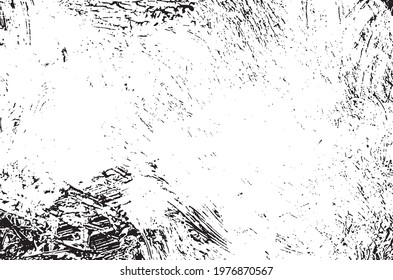 Scratched Grunge Urban Background Texture Vector. Dust Overlay Distress Grainy Grungy Effect. Distressed Backdrop. brush strokes texture