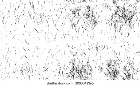 Scratched Grunge Urban Background Texture Vector. Dust Overlay Distress Grainy Grungy Effect. Distressed Backdrop Vector Illustration. Isolated Black on White Background. EPS 10.