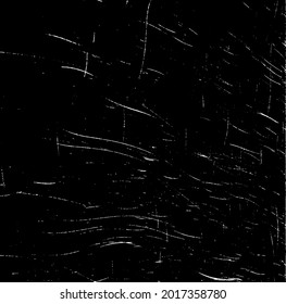Scratched Grunge Urban Background Texture Vector. Dust Overlay Distress Grainy Grungy Effect. Distressed Backdrop Vector Illustration. Isolated Black on White Background. EPS 10.
