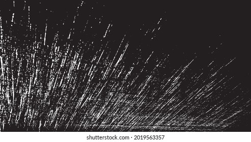 Scratched Grunge Urban Background Texture Vector. Dust Overlay Distress Grainy Grungy Effect. Distressed Backdrop Vector Illustration. Isolated Black on White Background. EPS 10.