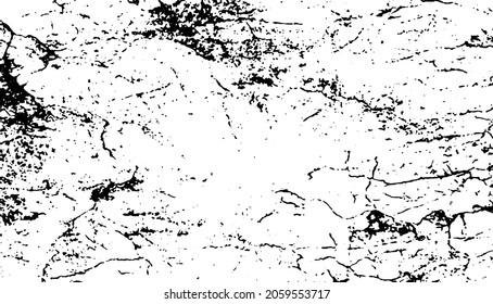 Scratched Grunge Urban Background Texture Vector. Dust Overlay Distress Grainy Grungy Effect