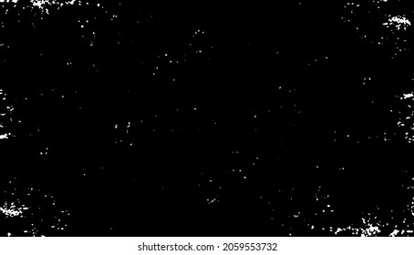 Vector De Textura De Fondo Urbano Grunge Escrachado. Efecto de Grungía Grave de superposición de polvo