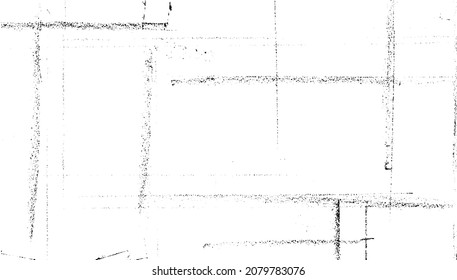 Vector De Textura De Fondo Urbano Grunge Escrachado. Efecto Grunguítico Grave de Dust Overlay Ilustración de vectores de fondo con problemas. Negro aislado sobre fondo blanco. EPS 10.
