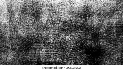 Scratched Grunge Urban Background Texture Vector. Dust Overlay Distress Grainy Grungy Effect. Distressed Backdrop Vector Illustration. Isolated Black on White Background. EPS 10.