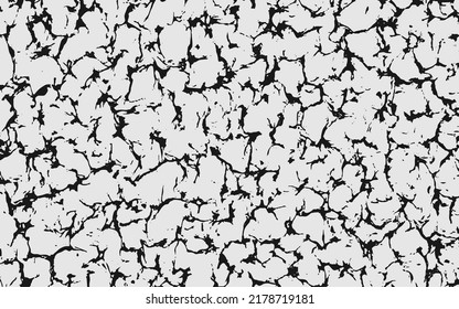 Scratched Grunge Urban Background Texture Vector. Dust Overlay Distress Grainy Grungy Effect. Distressed Backdrop Vector Illustration. Isolated Black on White Background