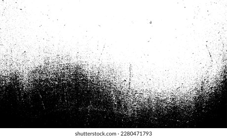 Scratched Grunge Urban Background Texture Vector. Dust Overlay Distress Grainy Grungy Effect. Distressed Backdrop Vector Illustration. Isolated Black on White Background. EPS 10.