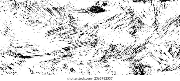 Scratched Grunge Urban Background Texture Vector. Dust Overlay Distress Grainy Grungy Effect. Distressed Backdrop Vector Illustration. Isolated Black on White Background. EPS 10.