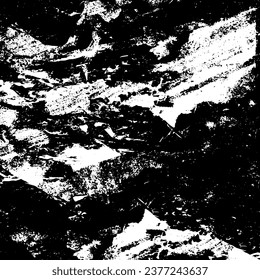 Scratched Grunge Urban Background Texture Vector. Dust Overlay Distress Grainy Grungy Effect. Distressed Backdrop Vector Illustration. Isolated Black on White Background. EPS 10