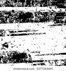 Scratched Grunge Urban Background Texture Vector. Dust Overlay Distress Grainy Grungy Effect. Distressed Backdrop Vector Illustration. Isolated Black on White Background. EPS 10