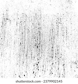 Scratched Grunge Urban Background Texture Vector. Dust Overlay Distress Grainy Grungy Effect. Distressed Backdrop Vector Illustration. Isolated Black on White Background. EPS 10.