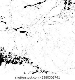 Scratched Grunge Urban Background Texture Vector. Dust Overlay Distress Grainy Grungy Effect. Distressed Backdrop Vector Illustration. Isolated Black on White Background. EPS 10.