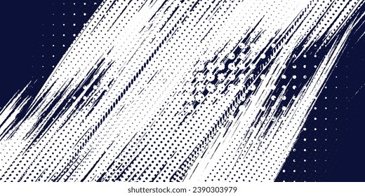 Vector De Textura De Fondo Urbano Grunge Escrachado. Efecto Grunguítico Grave de Dust Overlay Ilustración de vectores de fondo con problemas. Negro aislado sobre fondo blanco