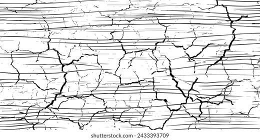 Scratched Grunge Urban Background Texture Vector. Dust Overlay Distress Grainy Grungy Effect. Distressed Backdrop Vector Illustration.