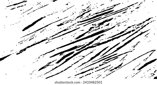 Scratched Grunge Urban Background Texture Vector. Dust Overlay Distress Grainy Grungy Effect. Distressed Backdrop Vector Illustration. Isolated Black on White Background. EPS 10.