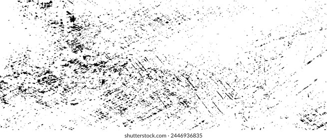 Vector de textura de fondo Urbana Grunge rayado. Efecto Grungy Grungy Grainy Dress Overlay. Ilustración vectorial de fondo angustiado. Negro aislado sobre fondo blanco. EPS 10.