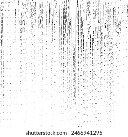 Scratched Grunge Urban Background Texture Vector. Dust Overlay Distress Grainy Grungy Effect. Distressed Backdrop Vector Illustration. Isolated Black on White Background. EPS 10.