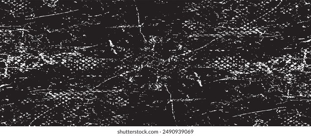 Vector de textura de fondo Urbana Grunge rayado. Efecto Grungy Grungy Grainy Dress Overlay. Ilustración vectorial de fondo angustiado. Negro aislado sobre fondo blanco. EPS 10.