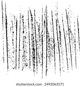 Scratched Grunge Urban Background Texture Vector. Dust Overlay Distress Grainy Grungy Effect. Distressed Backdrop Vector Illustration. Isolated Black on White Background. EPS 10.