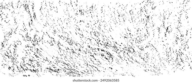 Scratched Grunge Urban Background Texture Vector. Dust Overlay Distress Grainy Grungy Effect. Distressed Backdrop Vector Illustration. Isolated Black on White Background. EPS 10.
