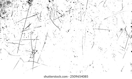 Scratched Grunge Urban Background Texture Vector. Distress overlay texture. Surface dust and rough dirty wall background concept. 
