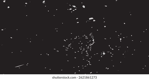 Scratched Grunge Urban Background Texture Vector. Dust Overlay Distress Grainy Grungy Effect. Distressed Backdrop Vector Illustration. Isolated Black on White Background. 