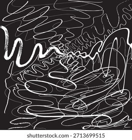 Vector de textura de fondo Urbana grunge rayado. Efecto Grungy granulado de la angustia de la superposición del polvo. Ilustración vectorial de fondo angustiado. Aislado negro sobre fondo blanco. EPS 10.