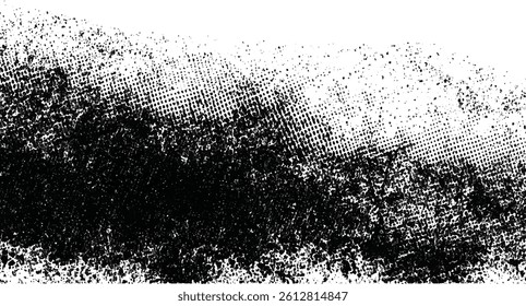 Scratched Grunge Urban Texture Vector on Dust Overlay background.	