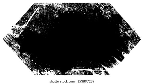 Scratched - Grunge Vector Illustration Background