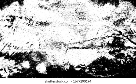 Scratched Out Painted Frame. Grunge Urban Background Texture Vector. Dust Overlay. Distressed Grainy Grungy Framing Effect. Distressed Backdrop Vector Illustration. EPS 10.