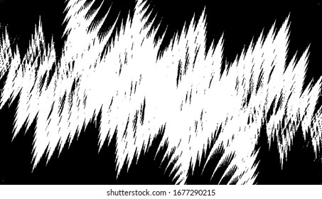 Gestreifter Rahmen. Grunge urbaner Hintergrund Textur Vektorillustration. Staubüberlagerung. Grainy Grungy Framing-Effekt gestört. Illustration zur Hintergrundbild-Vektorillustration. EPS10.
