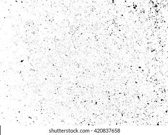 Scratched paper or distressed cardboard vector texture overlay. Subtle grain abstract black and white grunge background