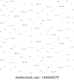 Scratched particles rough dashes seamless vector pattern.