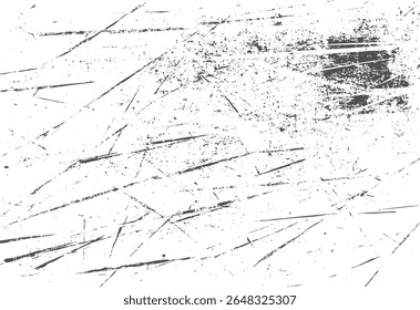 Textura grunge raspada e espalhada com detritos espalhados e superfície desgastada.
