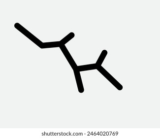 Icono de superficie rayada. Signo de resistencia a raspones. Símbolo de pantalla roto.