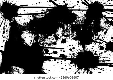 Scratched texture vector of urban background in Grunge style. A layer of dust creates a grainy rough effect. Problematic background Vector illustration