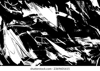 Scratched texture vector of urban background in Grunge style. A layer of dust creates a grainy rough effect. Problematic background Vector illustration