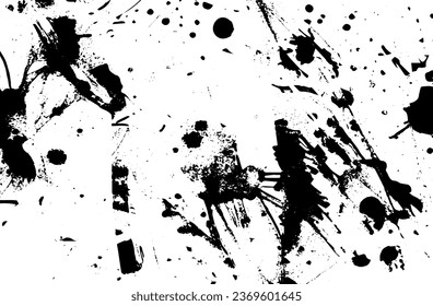 Scratched texture vector of urban background in Grunge style. A layer of dust creates a grainy rough effect. Problematic background Vector illustration