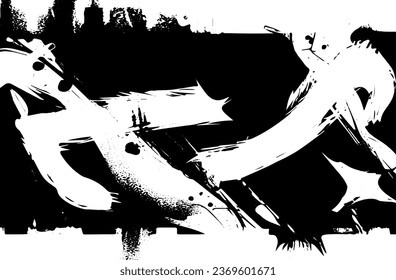 Scratched texture vector of urban background in Grunge style. A layer of dust creates a grainy rough effect. Problematic background Vector illustration