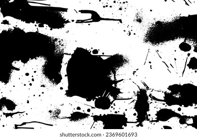 Scratched texture vector of urban background in Grunge style. A layer of dust creates a grainy rough effect. Problematic background Vector illustration
