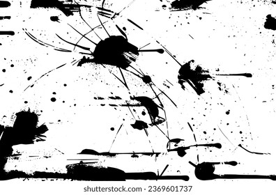 Scratched texture vector of urban background in Grunge style. A layer of dust creates a grainy rough effect. Problematic background Vector illustration