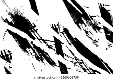 Scratched texture vector of urban background in Grunge style. A layer of dust creates a grainy rough effect. Problematic background Vector illustration